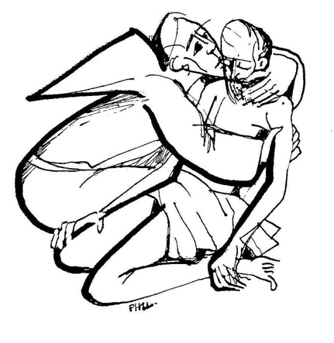 St. Francis &amp; the Leper 5