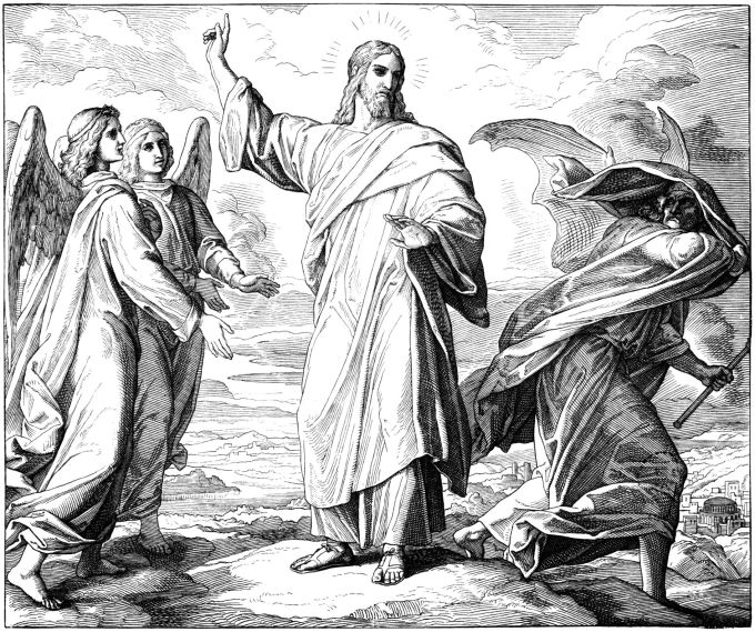 Jesus Tested in WIlderness