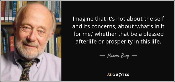 Marcus Borg quote